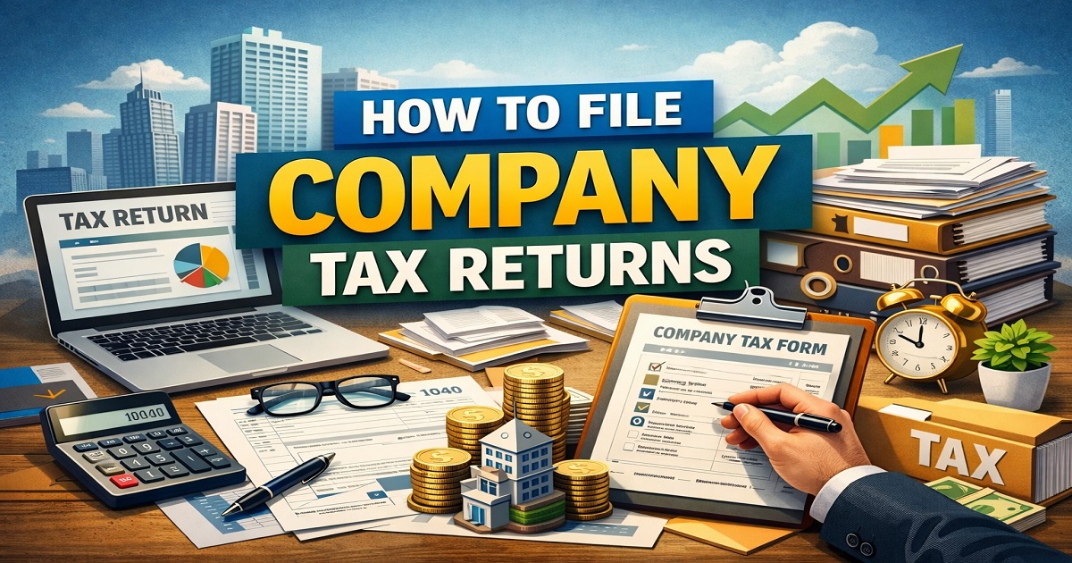 How to File Company Tax Returns - Step-by-Step Guide For Businesses