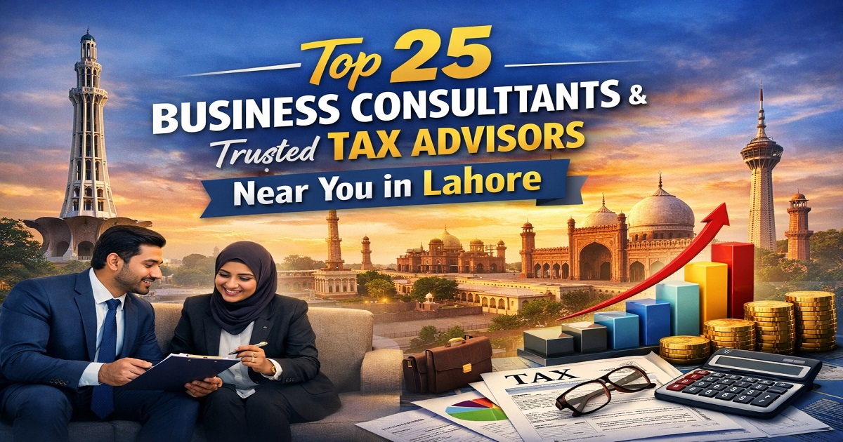 Top 25 Business Consultants & Trusted Tax Advisors Near You in Lahore Pakistan