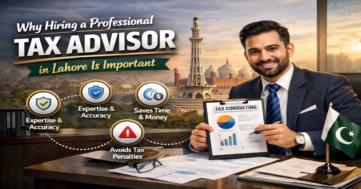 Why Hiring a Professional Tax Advisor in Lahore Is Important