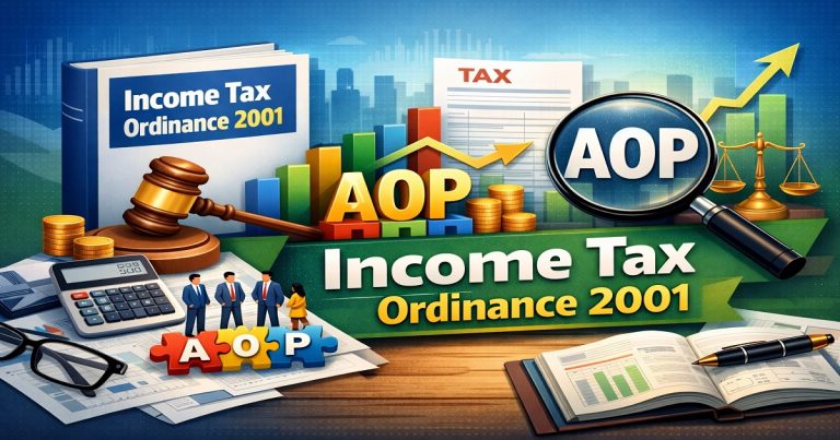 AOP Meaning in Income Tax Ordinance 2001