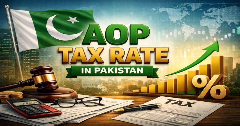 AOP Tax Rate in Pakistan