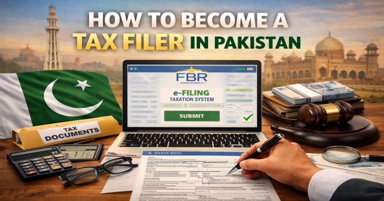 How to Become a Tax Filer in Pakistan