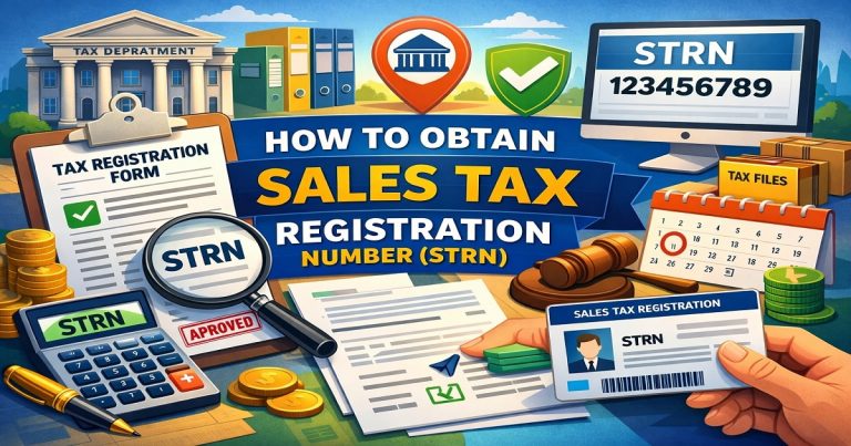 How to Obtain Sales Tax Registration Number (STRN) in Lahore, Pakistan