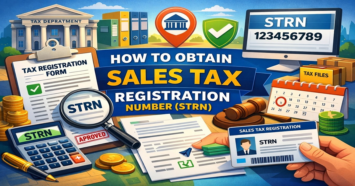 How to Obtain Sales Tax Registration Number (STRN) in Lahore, Pakistan