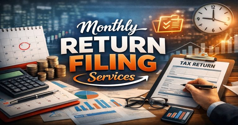 Monthly Return Filing Services in Lahore Pakistan