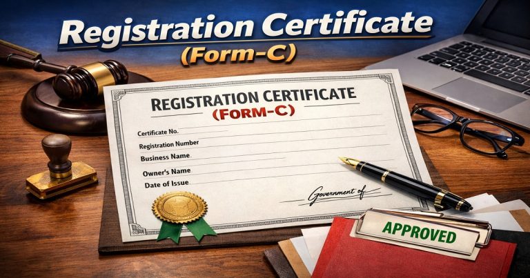 Registration Certificate (Form-C)