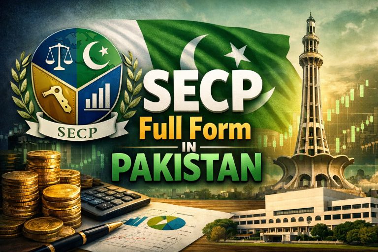 SECP Full Form in Pakistan