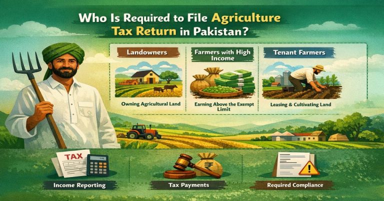 Who Is Required to File Agriculture Tax Return in Pakistan
