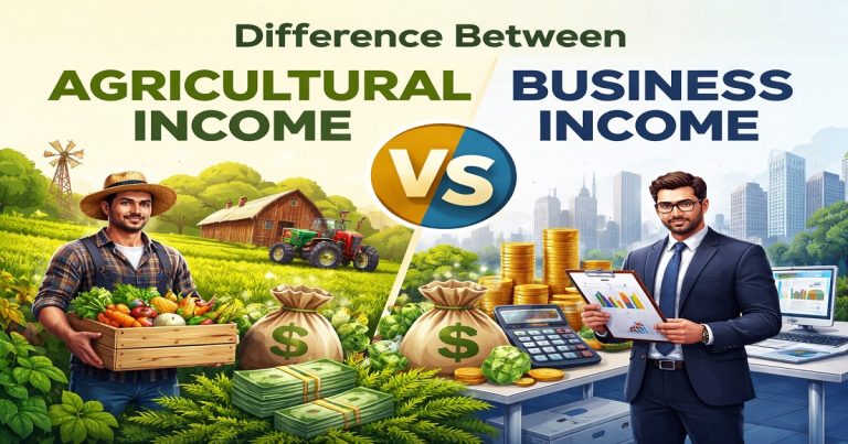 Agricultural Income Vs Business Income