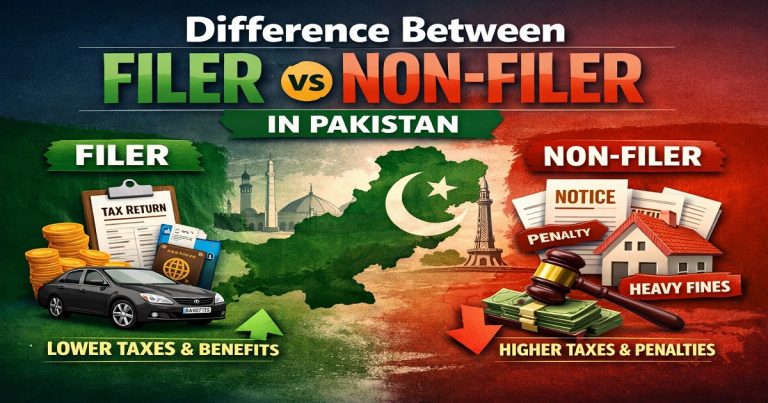 Difference Between Filer and Non-Filer in Pakistan