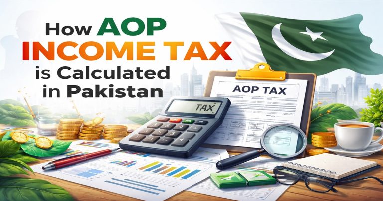 How AOP Income Tax is Calculated in Pakistan