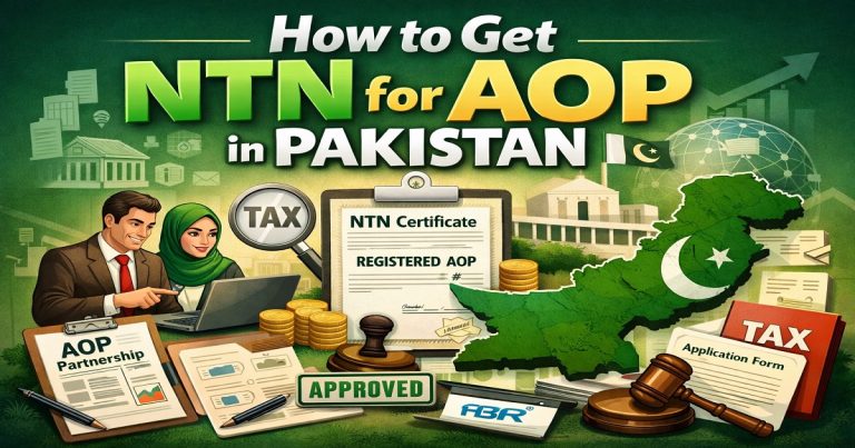 How to Get NTN For AOP in Pakistan