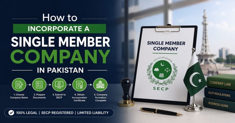 How to Incorporate a Single Member Company in Pakistan