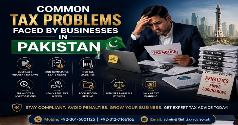 Common Tax Problems Faced by Businesses in Pakistan