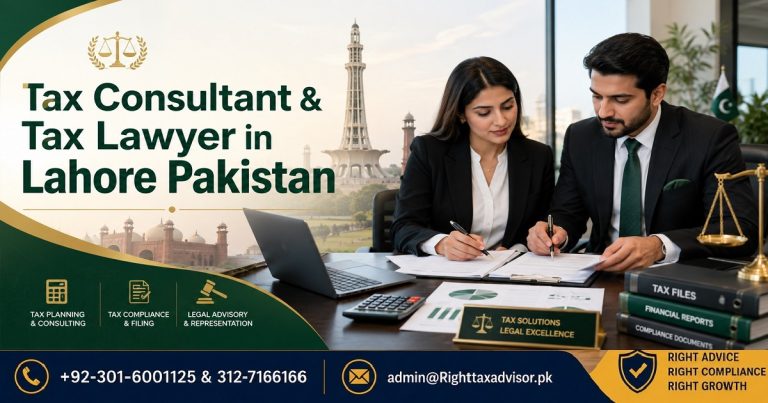 Tax Consultant & Tax Lawyer Lahore Pakistan