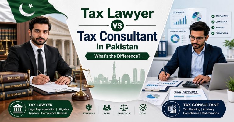 Tax Lawyer vs Tax Consultant in Pakistan