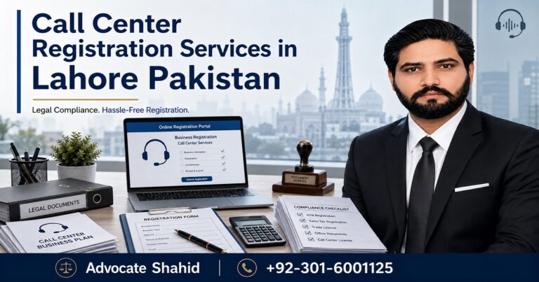 Call Center Registration Services in Lahore