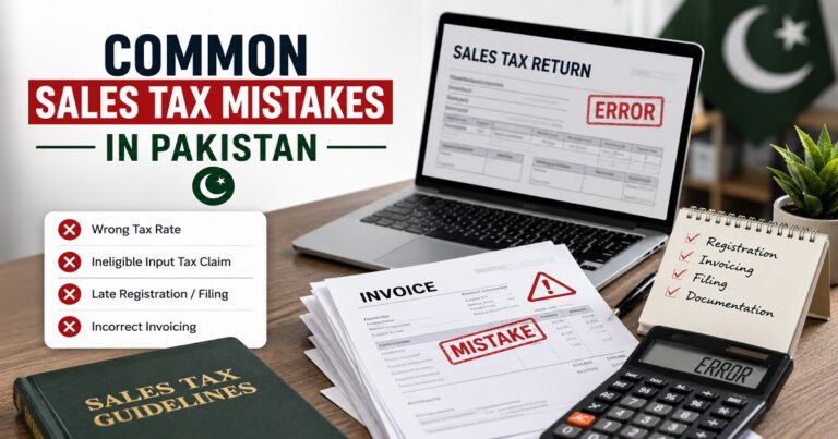 Common Sales Tax Mistakes in Pakistan