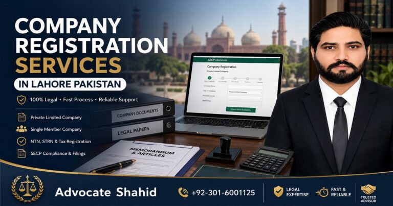Company Registration Services in Lahore