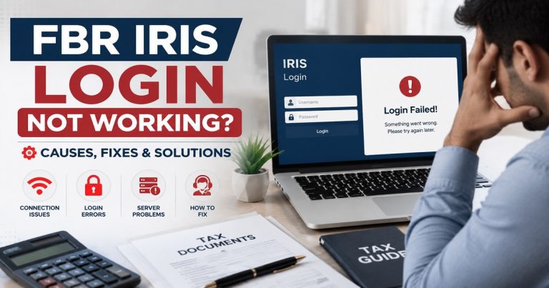 FBR IRIS Login Not Working