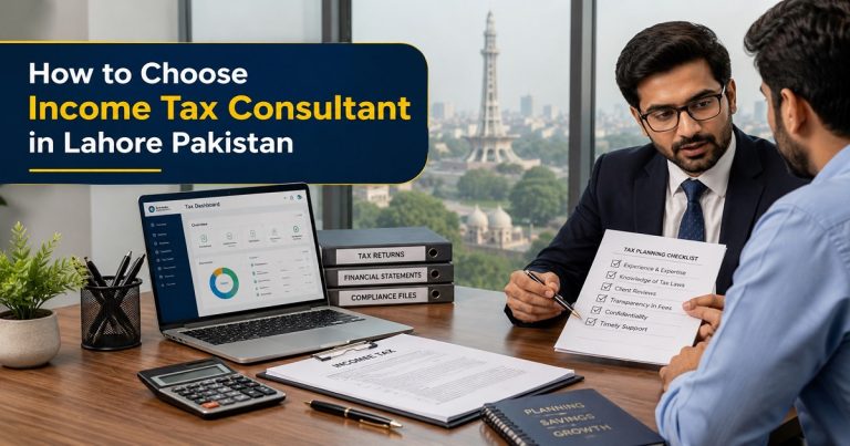 How to Choose Income Tax Consultant in Lahore