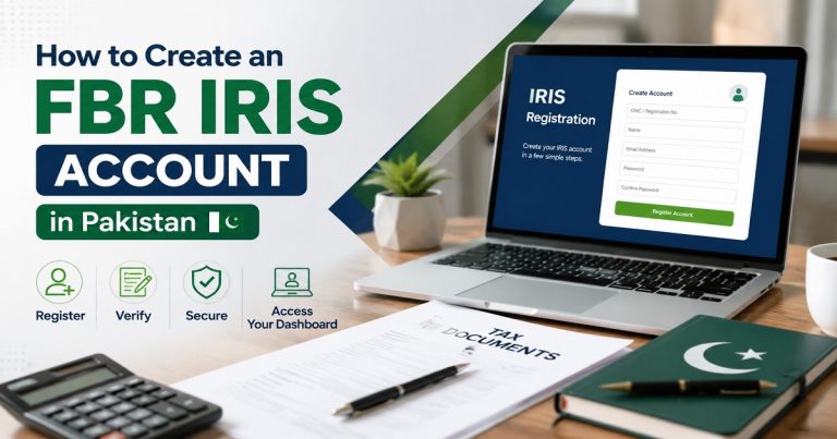 How to Create an FBR IRIS Account in Pakistan
