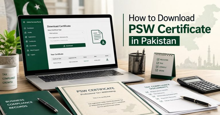 How to Download PSW Certificate in Pakistan