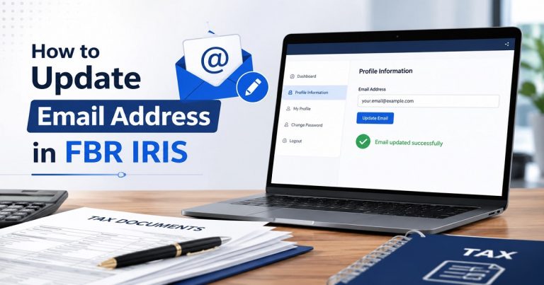 How to Update Email Address in FBR IRIS