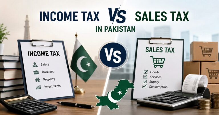 Income Tax vs Sales Tax in Pakistan