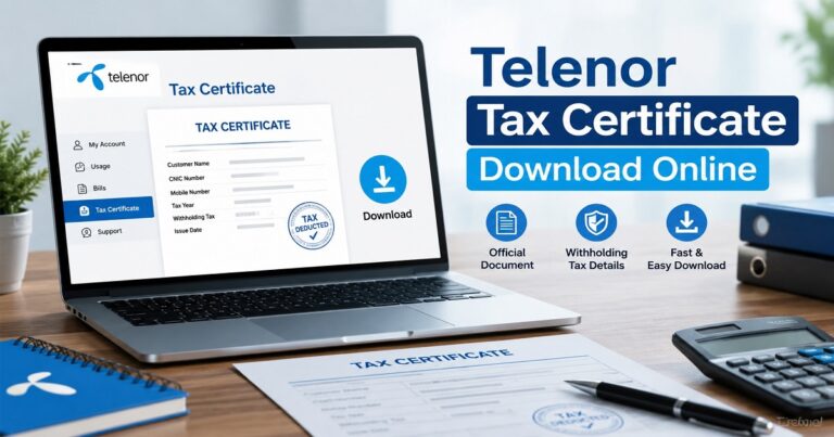 Telenor Tax Certificate Download