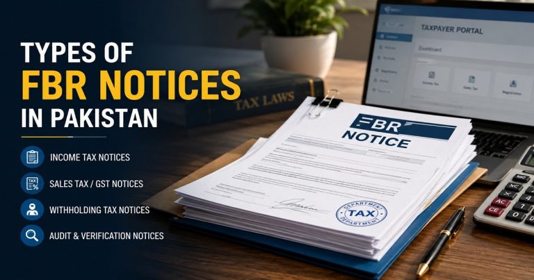 Types of FBR Notices in Pakistan