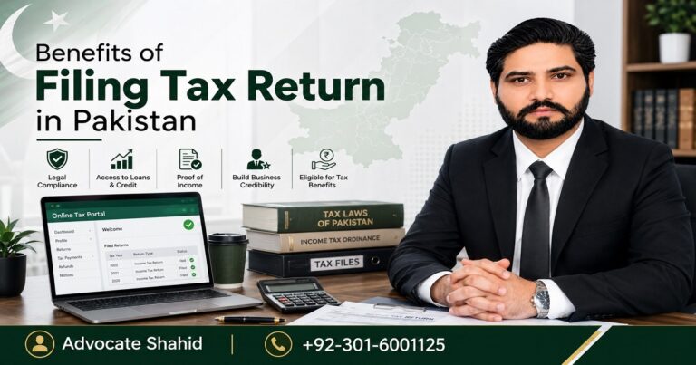 Benefits of Filing Tax Return in Pakistan