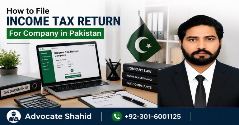 Company Income Tax Return Filing in Pakistan