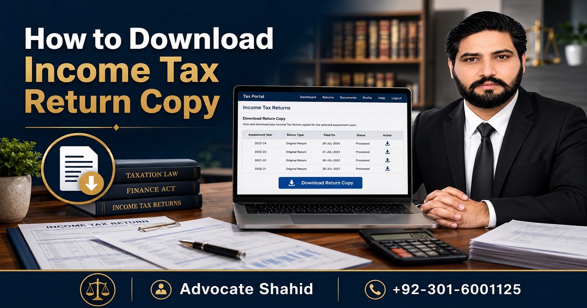 How to Download Income Tax Return Copy
