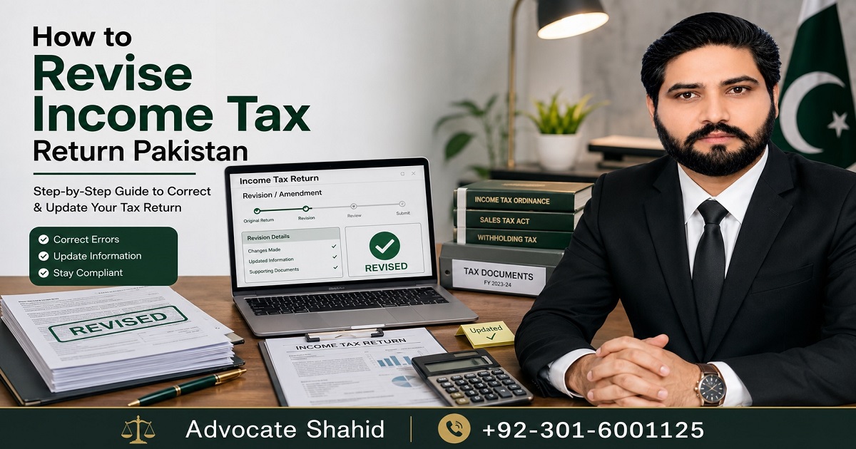How to Revise Income Tax Return in Pakistan