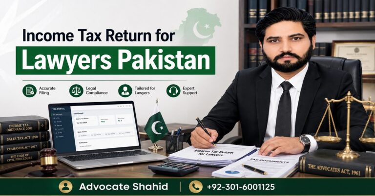 Income Tax Return For Lawyers in Pakistan