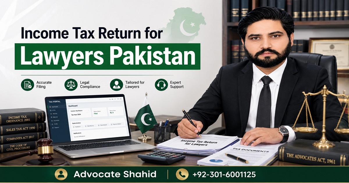 Income Tax Return For Lawyers in Pakistan