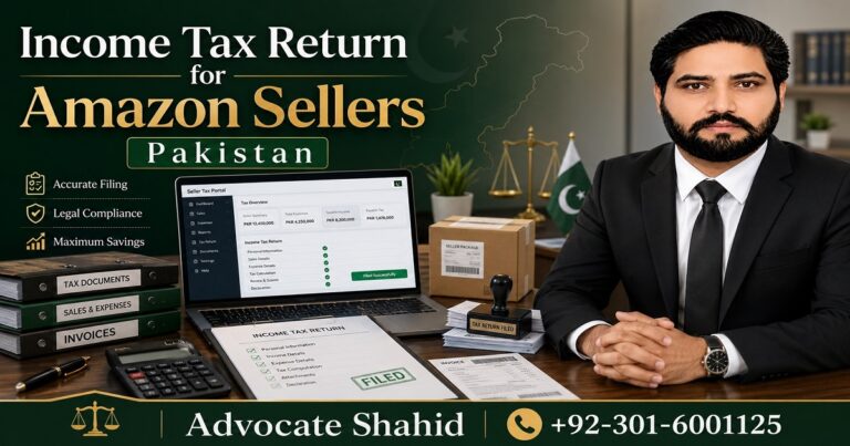 Income Tax Return for Amazon Sellers Pakistan