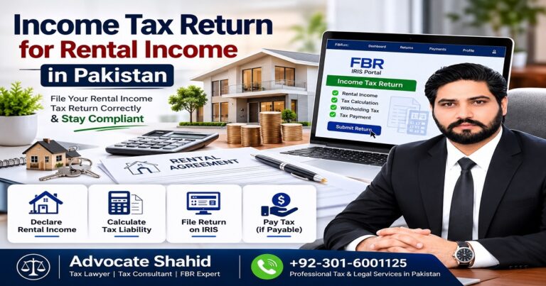 Income Tax Return for Rental Income in Pakistan