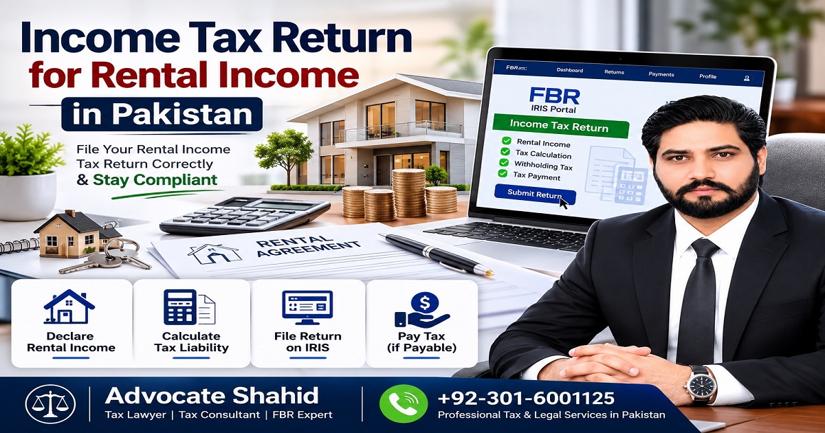 Income Tax Return for Rental Income in Pakistan