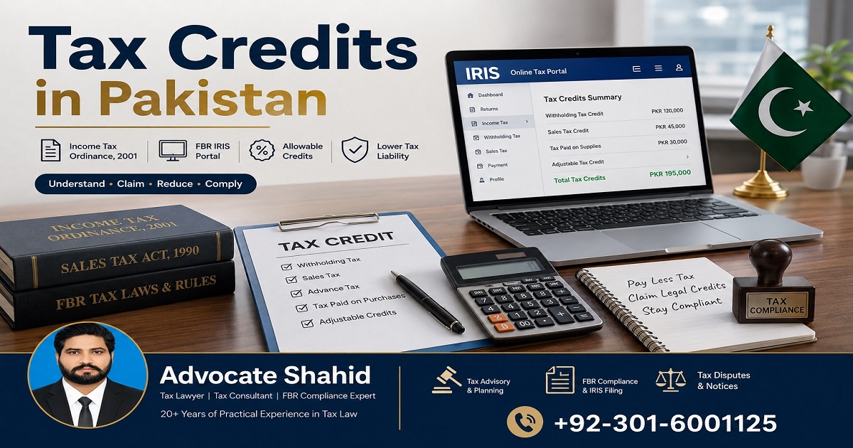 Tax Credits in Pakistan