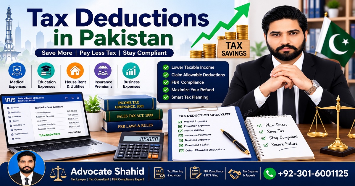 Tax Deductions in Pakistan