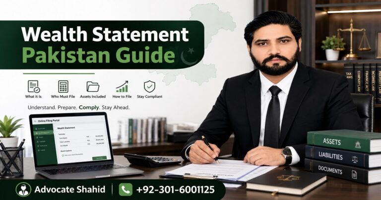 Wealth Statement Pakistan Guide